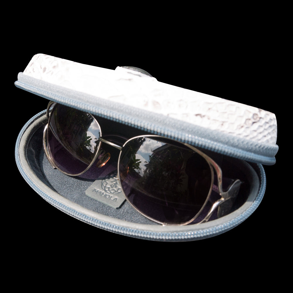 Sunglasses Case | White x White