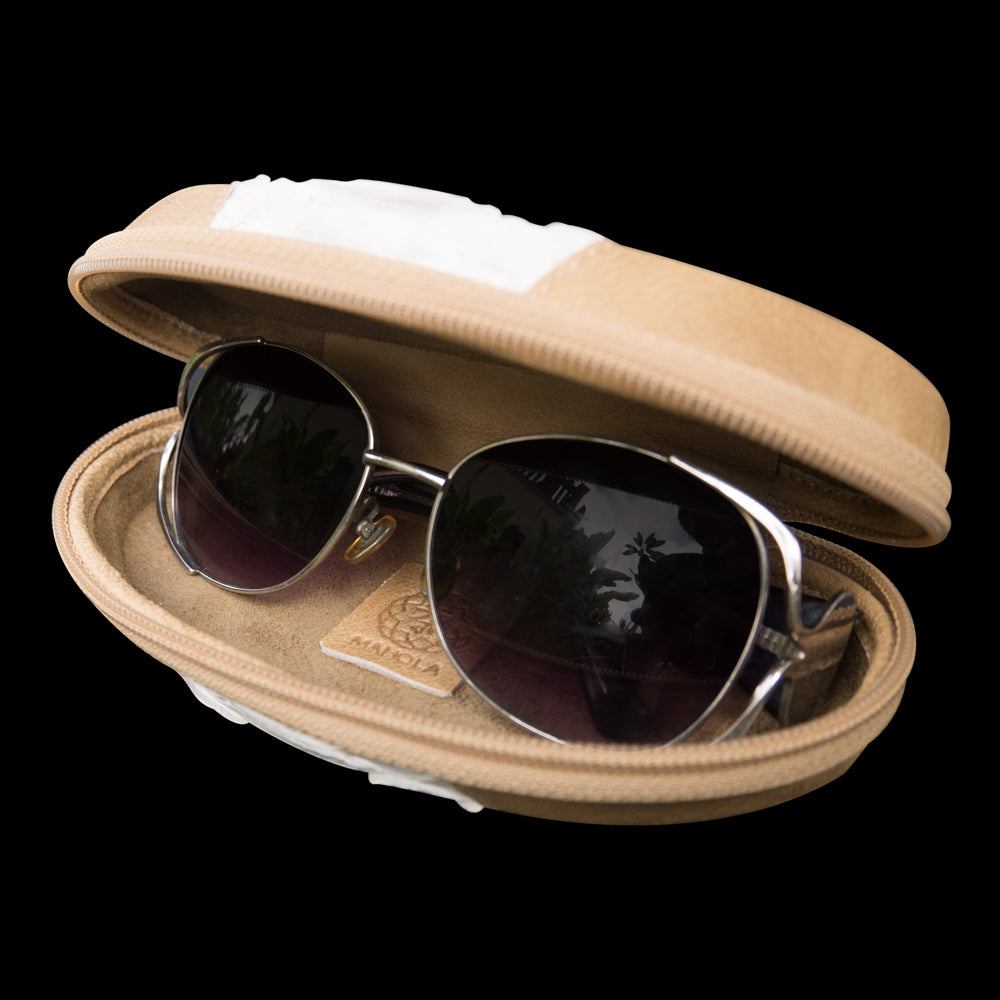 Sunglasses Case | White x Beige