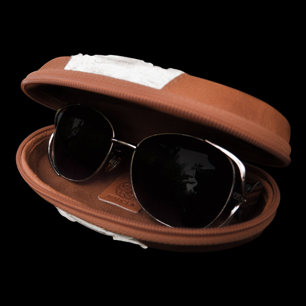 Sunglasses Case | White x Brown