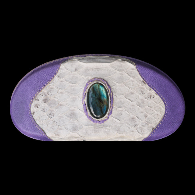 Sunglasses Case | White x Lavender