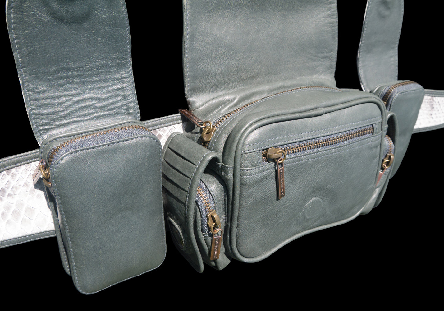 Belt Bag 2.0 | White x Gray