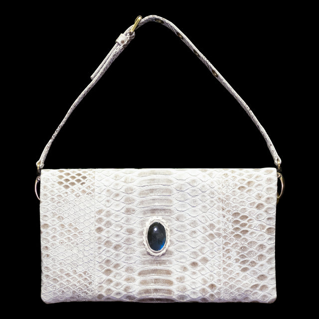 Clutch Bag | White x White