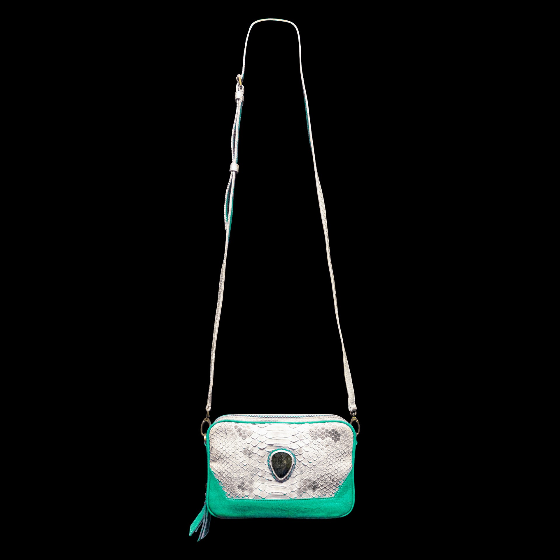 Pouch 2.0 | White x Teal