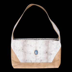 Shoulder Bag | White x Beige
