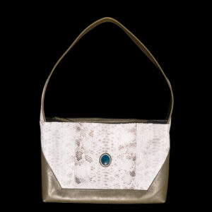 Shoulder Bag | White x Olive